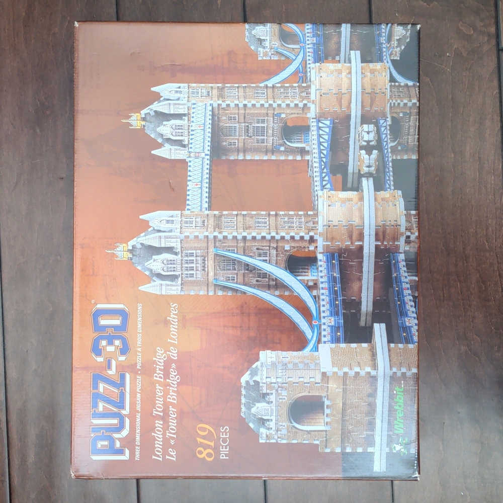 London Tower Bridge 819-piece 3D Puzzle